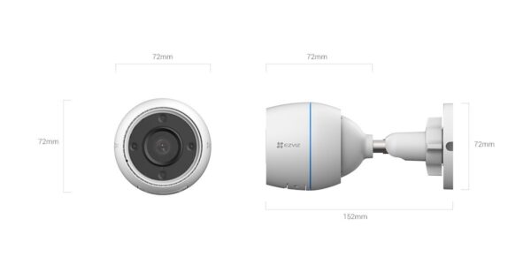 Cámaras Smart WiFi Audio FHD H3c, Exterior - Image 4