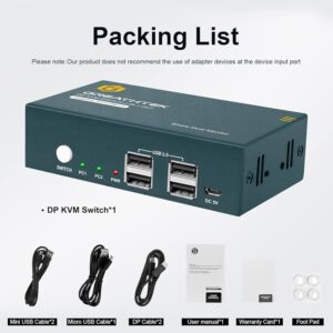 Switch Steetek 2 PC / 2 Monitores