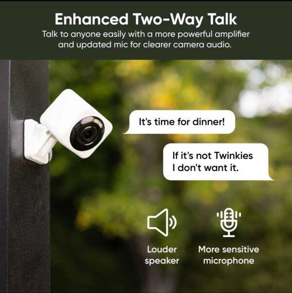 Cámara WiFi 2K Audio Wyze V4 - Image 2