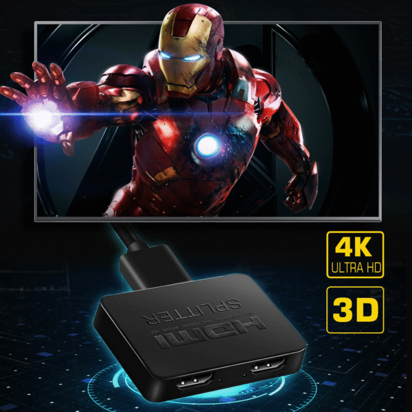 Splitter  HDMI 1 in, 2 Out, usb - Image 7