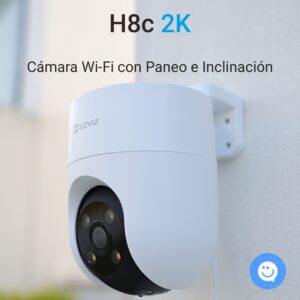 Cámara Smart WiFi Audio FHD/2K H8c/H8cPro, Exterior