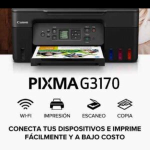 Impresora Canon Wi-Fi G3170 Flujo Continuo