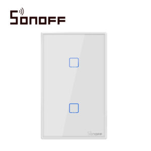 INTERRUPTOR TOUCH SMART DOBLE BLANCO