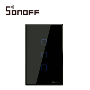 INTERRUPTOR TOUCH SMART TRIPLE NEGRO