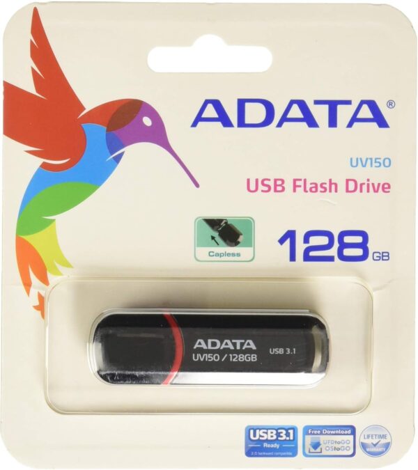 ADATA UV150 128GB USB negro AUV150-128G-RBK