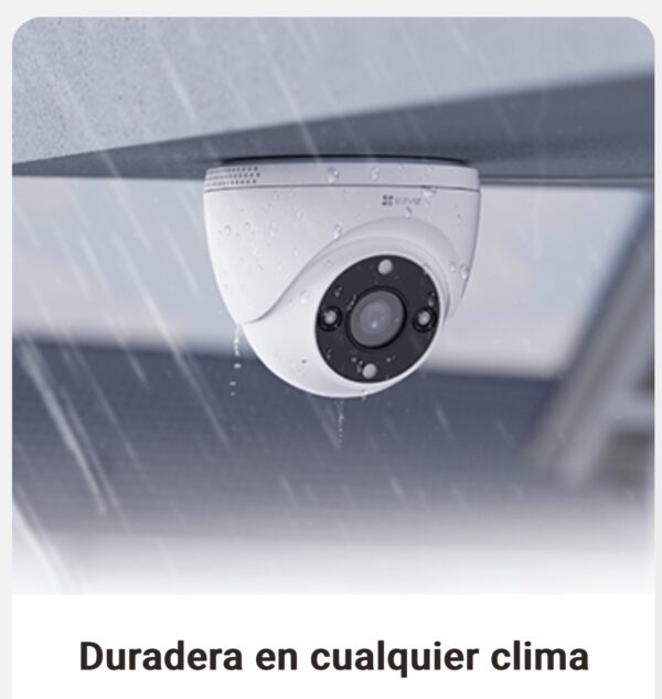 Cámara Domo H4 WiFi 2K, interior/exterior - Image 5