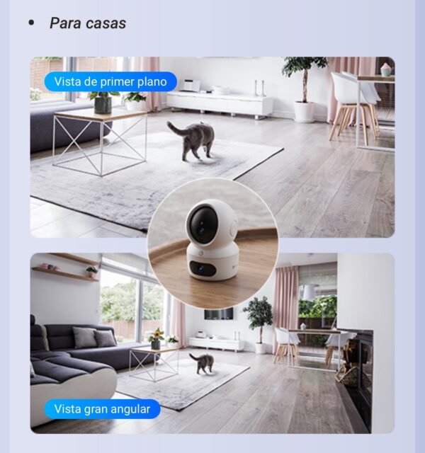 Cámara Smart H7c Dual, 360g, 2K, Interior - Image 5