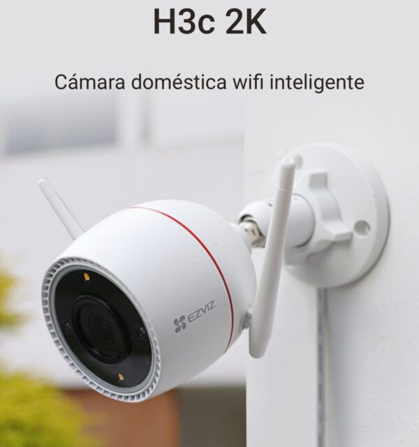 Cámara Smart WiFi H3c 2K Ezviz, Exterior