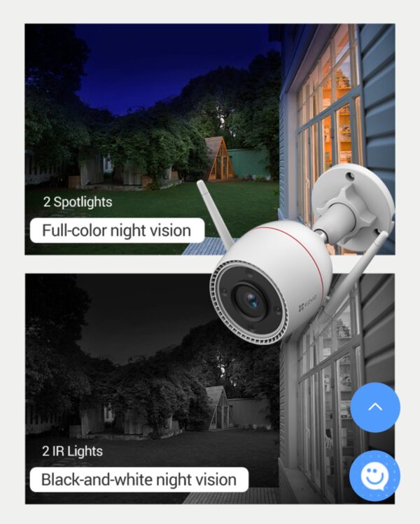 Cámara Smart WiFi H3c 2K Ezviz, Exterior - Image 6